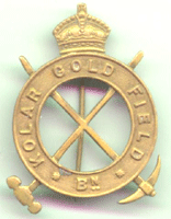  Old logo of the Kolar Gold Field company 